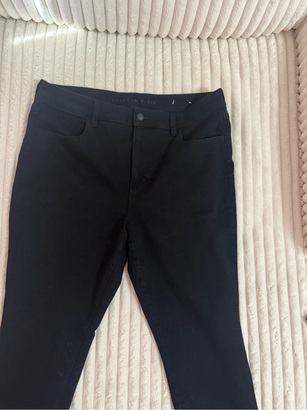American Eagle High Rise Jegging Black Jeans Size 18 Long